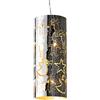 Hellum interno di illuminazione, Metallo, argento, 7,5 x 7,5 x 20 cm