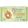 Mulino Bianco Fior di Miele Biscotti Frollini al Miele Millefiori con Farina di Mais, Senza Lattosio, Glutine e Olio di Palma, Mulino Armonia, Confezione con 6 Monoporzioni da 6 Biscotti