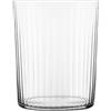 H&H Lifestyle H&H Set Bicchieri Gary In Vetro Ottico 56 Cl - Confezione da 6 pezzi