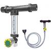 Suministros Infantes INIETTORE VENTURI FERTILIZZANTE 25Ø 3 mm con chiave Dosatore di precisione. Portata Max irrigazione 588 L/H. Portata Max fertilizzante 40 litri a 3Bar. Filettatura 3/4