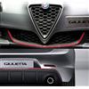 4R Quattroerre.it Profilo Rosso Adesivo per DAM Paraurti Full Anteriore + Posteriore Alfa Giulietta