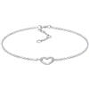Elli Bracciale da Donna in Argento 925 con Cuore