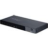 StarTech.com Switch HDMI 8K a 4 porte, switcher HDMI 2.1 4K 120Hz/8K60Hz UHD, HDR10+, Commutatore HDMI 2 In 1 Out, commutazione automatica/manuale delle sorgenti con telecomando (4PORT-8K-HDMI-SWITCH)