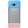 Samsung Custodia originale due pezzi Hard Case per Galaxy S8 G950F Azzurro Rosa