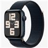 Apple Watch SE 2023 2gen GPS 44mm Cassa Alluminio Mezzanotte Sport Loop Midnight