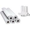 GIULIANI FORNITURE 24 ROTOLI CARTA PLOTTER GR.90 H. CM. 42 X 50 MT ANIMA INTERNA 5 CM CAD HP CANON