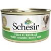 Schesir Pollo Al Naturale Cibo Umido Cani Adulti Lattina 85g