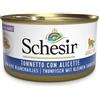 Schesir Tonnetto Con Alicette Cibo Umido Gatti Adulti Lattina 85g