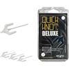 Quick Knot® Deluxe | Clip da criniera per noci | Adatto per cavalli e pony (Bianco, Standard)