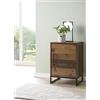 Schildmeyer Prato - Mobile base credenza, in legno derivato, stile anticato Old Style Dark, 40,3 x 33 x 59,6 cm