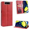 Jielangxin Cover per Samsung Galaxy A80,Custodia in Pelle Custodia per Samsung SM-A805F Galaxy A80 2019 / SM-A805X SM-A805XC SM-A805N SM-A805F/DS SM-A805F/DSM/Galaxy A90 Custodia Case Cover Red
