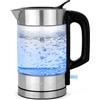 Profi Cook ProfiCook PC-WKS 1229 G bollitore elettrico 1 L 1600 W Acciaio inossidabile, Trasparente