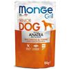 Monge Grill Senior Bocconcini Con Anatra Cibo Umido Per Cani 100g