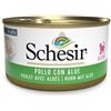 Schesir Pollo Con Aloe Cibo Umido Per Gattini Lattina 85g