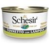 Schesir Tonnetto Con Lampuga Cibo Umido Gatti Adulti Lattina 85g