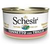 Schesir Tonnetto Con Triglia Cibo Umido Gatti Adulti Lattina 85g