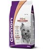 Gemon Mini Adult Salmone E Riso Cibo Secco Cani Adulti Taglia Mini Sacco 3kg