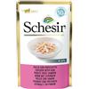 Schesir Pollo Con Prosciutto In Jelly Cibo Umido Gatti Adulti Bustina 50g