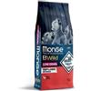 4684 Monge B Wild Low Grain All Breeds Con Cervo Cibo Secco Cani Cuccioli Sacco 12 Kg 4684 4684