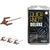 Quick Knot® Deluxe | Clip da criniera per noci | Adatto per cavalli e pony (Marrone, Standard)