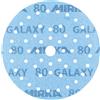 MIRKA - Disco abrasivo per levigatrici (CER) Galaxy multiforo ⌀ 150 mm, 80