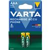 VARTA - Batteria Ni-MH HR03 per telefono, Modello: HR03, HR03