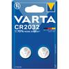 VARTA - Batteria a pastiglia / batteria speciale CR2032, Modello: CR2032, CR2032