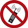 HOFFMANN - Segnali di divieto Vietato tenere i telefoni cellulari accesi, Modello: 04100