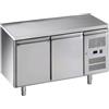 Forcar Tavolo congelatore due porte in acciaio inox 201 GN 1/1 Modello M-GN2100BT-FC MONOBLOCCO Capacità Lt. 282 Temp.°C. -18/-22 Dim. cm L.136 P.70 H.85