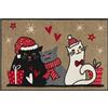 Wash+Dry Cuddle Time - Zerbino lavabile per interni ed esterni, 50 x 75 cm
