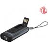 LEDLENSER Torcia portachiave ricaricabile 400 lumen K6R SAFETY Black