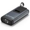 LEDLENSER Torcia portachiave ricaricabile 400 lumen K6R Black