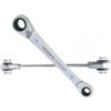 Proxxon Chiave a cricco MicroSpeeder quattro misure 10-13-17-19 mm 23236