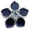 Sanico BJT969 ORECCHINI FLOWER WHITE STAINLESS STEEL