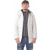 CAVALLI CLASS giaccone bianco con antivento