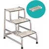 Svelt Sgabello professionale Mod. Cargo 3 gradini grigliati