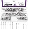 Swpeet 304 Stainless Steel Blind Rivets, Pop Rivets Assortment Kit