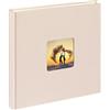 walther design Fun FA-205-W - Album Fotografico con Finestra intagliata in Copertina, 26 x 25 cm, Bianco Chamois