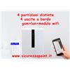 Antifurto Casa Centrale Antifurto Casa PROFESSIONALE HDPRO-WEB-IRON tripla frequenza LAN+GSM+GPRS+SMS