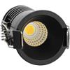 Faretto LED Incasso 5W Foro Ø35mm 3CCT - CRI92 Nero UGR11 Colore Bianco Variabile CCT