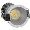 Faretto LED Incasso 5W Foro Ø35mm 3CCT - CRI92 Grigio Perlato UGR11 Colore Bianco Variabile CCT