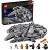 LEGO 75257 Star Wars Millennium Falcon, Set di Costruzioni dell'Iconica Astronave, con Finn, Chewbacca, Lando Calrissian, Boolio, C-3PO, R2-D2 e D-O, Collezione: L'Ascesa di Skywalker