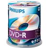 Philips Confezione DVD-R Philips 4,7GB 100Pcs spindel 16x [DM4S6B00F/00]