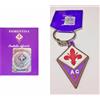 GADGET CIONDOLO SCUOLA CARTELLA ASTUCCIO ZAINO FIORENTINA UFFICIALE OLOGRAMMA BI