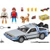 playmobil Back to The Future Playset Delorean per Bambini da 6+ Anni - 70317
