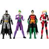 dc comics Batman - Set di 4 statuette da 30 cm, composto da Batman, Robin, Copperhead e Talon