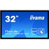 iiyama ProLite TF3215MC-B1AG Monitor PC 81.3 cm (32") 1920 x 1080 Pixel Full HD LED Touch screen Chiosco Nero