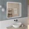 DEGHI Specchio led 100x90 cm luce fredda retroilluminato - Navel