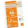 Pigna Ricambi Forati Rinforzati - A4 - Quadretto 10 Mm - 40 Fogli - 80 Gr - Pigna - 021945910