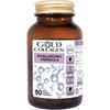 MINERVA RESEARCH LABS Gold Collagen Hyaluronic Formula - Integratore alimentare per capelli, pelle e unghie - 90 compresse
